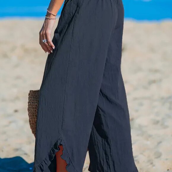 Cupshe ruffle pants - Picture 3 of 4